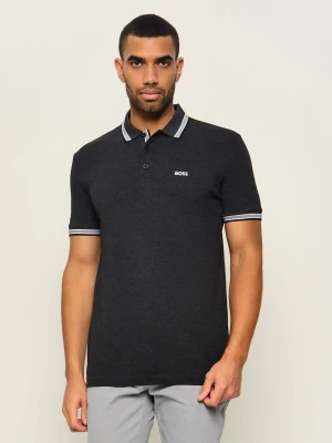 BOSS GREEN Polo Paddy | Regular Fit grafitowy