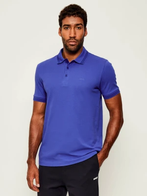 BOSS GREEN Polo Paddy | Regular Fit | pique niebieski