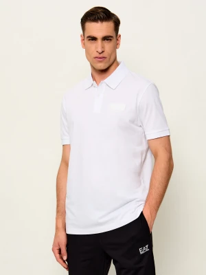 BOSS GREEN Polo Paddy Structure | Regular Fit biały