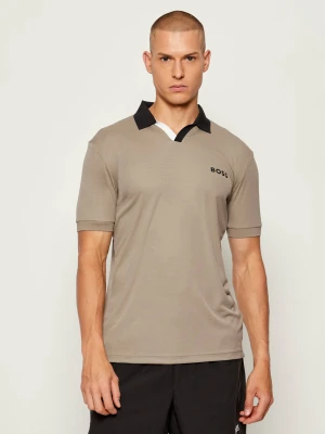 BOSS GREEN Polo Palle TOC | Slim Fit beżowy