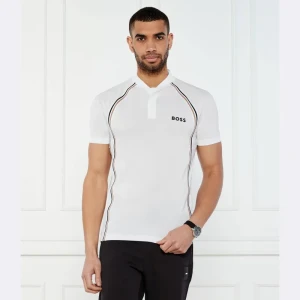 BOSS GREEN Polo Pariq TOC Mesh | Slim Fit | stretch