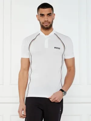 BOSS GREEN Polo Pariq TOC Mesh | Slim Fit | stretch