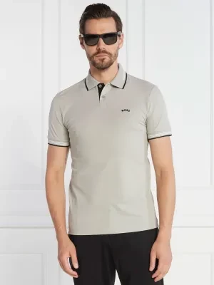 BOSS GREEN Polo Paul Curved | Slim Fit | stretch