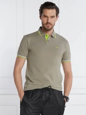 BOSS GREEN Polo Paul Curved | Slim Fit | stretch