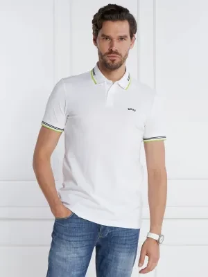 BOSS GREEN Polo Paul Curved | Slim Fit | stretch