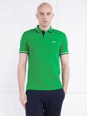 BOSS GREEN Polo Paul Curved | Slim Fit | stretch