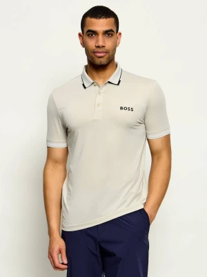 BOSS GREEN Polo Paul Pro | Slim Fit beżowy