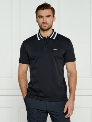 BOSS GREEN Polo Paule | Slim Fit grafitowy