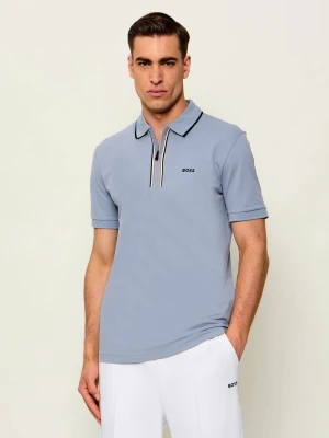 BOSS GREEN Polo Philix GOC | Slim Fit niebieski
