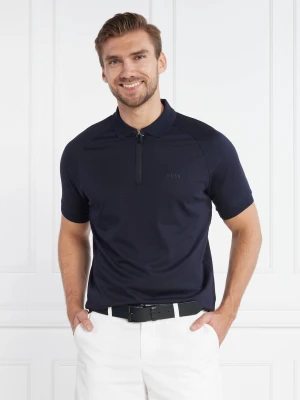 BOSS GREEN Polo Philix | Slim Fit granatowy