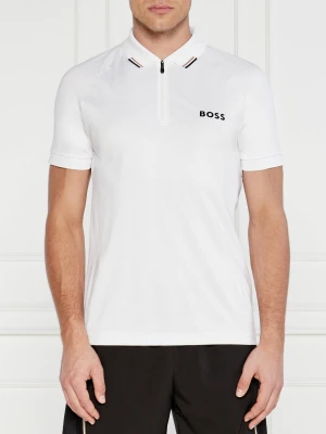 BOSS GREEN Polo Philix | Slim Fit biały