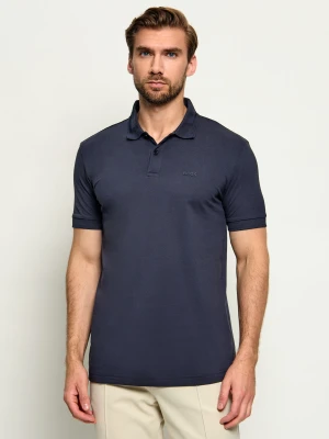 BOSS GREEN Polo Pio 1 | Regular Fit granatowy