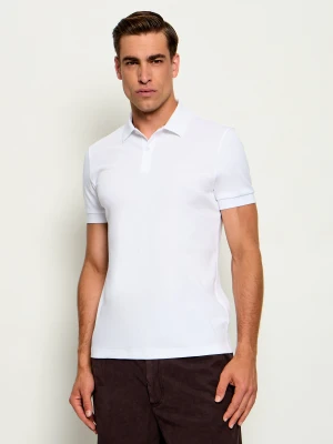 BOSS GREEN Polo Pio 2 | Regular Fit biały