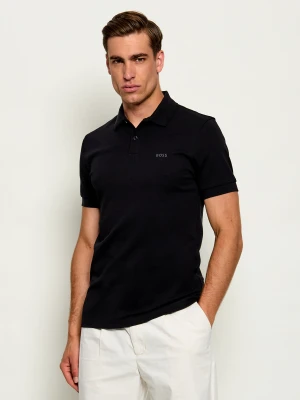 BOSS GREEN Polo Pio 2 | Regular Fit czarny