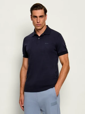 BOSS GREEN Polo Pio 2 | Regular Fit granatowy