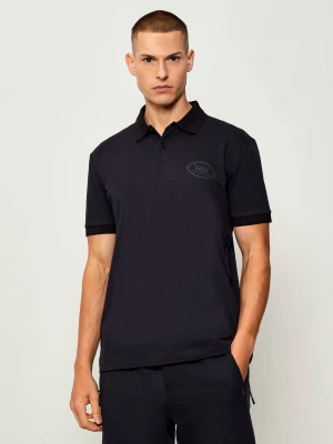 BOSS GREEN Polo PL_Hole19 | Regular Fit granatowy