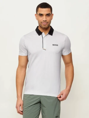 BOSS GREEN Polo PL_Paddytech GOC | Regular Fit szary