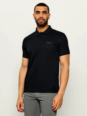 BOSS GREEN Polo PL_PS Spirit70 Plk | Boss x Porsche | Regular Fit czarny