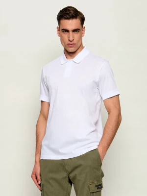 BOSS GREEN Polo PL_PS Spirit70 Plk | Boss x Porsche | Regular Fit biały