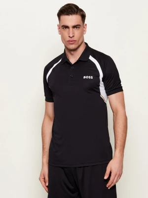 BOSS GREEN Polo PL_TOC Spin CB | Slim Fit czarny