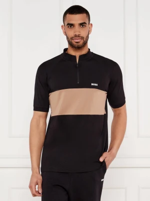 BOSS GREEN Polo Pollan ASP | Regular Fit | stretch czarny