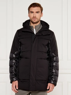 BOSS GREEN Puchowa kurtka J_Eams | Regular Fit czarny
