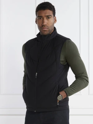 BOSS GREEN Puchowy bezrękawnik V_Titanium | Regular Fit