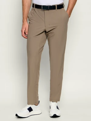 BOSS GREEN Spodnie chino TR_Commuter | Tapered fit beżowy