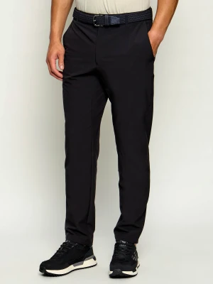 BOSS GREEN Spodnie chino TR_Commuter | Tapered fit czarny