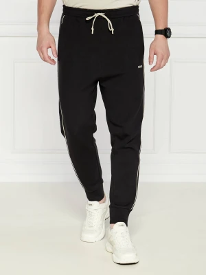 BOSS GREEN Spodnie dresowe Hadiko | Regular Fit czarny