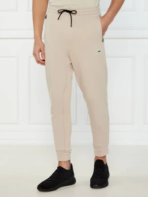 BOSS GREEN Spodnie dresowe Hadiko | Regular Fit | stretch beżowy