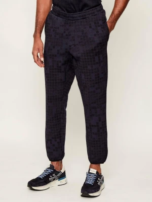 BOSS GREEN Spodnie dresowe JT_Clash Long | Regular Fit granatowy