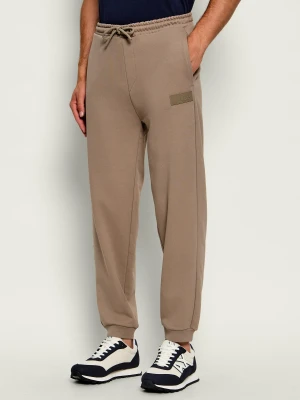 BOSS GREEN Spodnie dresowe JT_Long | Relaxed fit brązowy