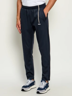 BOSS GREEN Spodnie dresowe JT_TOC Game | Regular Fit granatowy