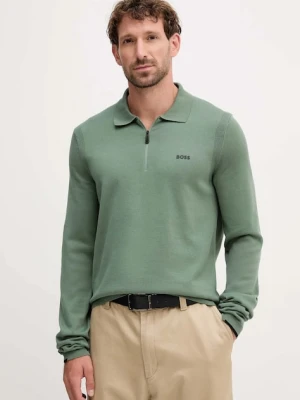 BOSS Green sweter bawełniany KN_Ever-X PL