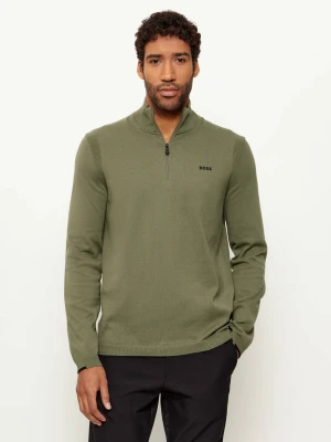 BOSS GREEN Sweter KN_Ever-X QZ | Regular Fit