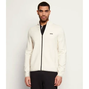 BOSS GREEN Sweter KN_League FZ | Regular Fit