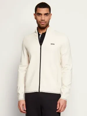 BOSS GREEN Sweter KN_League FZ | Regular Fit