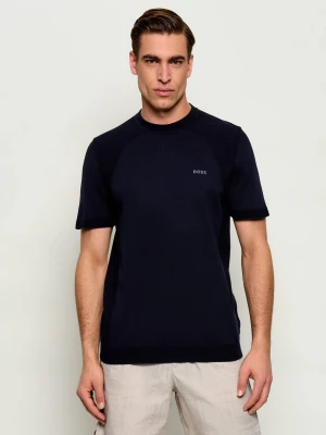 BOSS GREEN Sweter KN_Momentum-Lite TS | Regular Fit