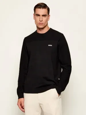 BOSS GREEN Sweter KN_Momentum-X CN | Regular Fit | z dodatkiem wełny