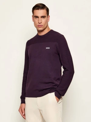 BOSS GREEN Sweter KN_Momentum-X CN | Regular Fit | z dodatkiem wełny