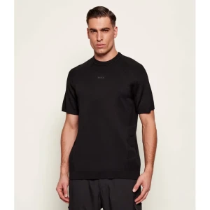 BOSS GREEN Sweter KN_Tour Seamless T | Regular Fit | z dodatkiem wełny