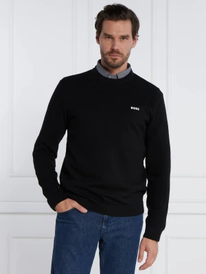 BOSS GREEN Sweter Momentum-X_CN | Regular Fit | z dodatkiem wełny
