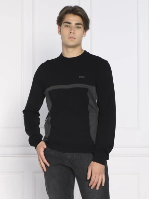 BOSS GREEN Sweter Reloko | Regular Fit | z dodatkiem wełny