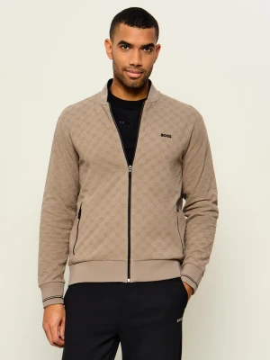 BOSS GREEN Sweter SW_Revival Skarley | Regular Fit beżowy
