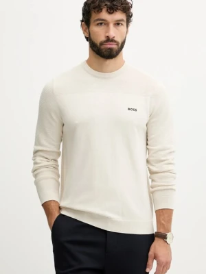 BOSS Green sweter z dodatkiem wełny KN_Momentum-X CN