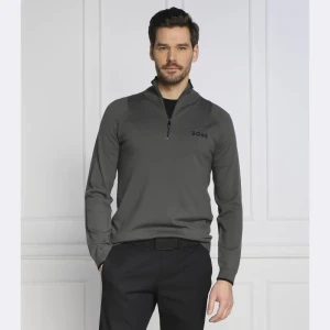 BOSS GREEN Sweter Zelvin | Regular Fit | z dodatkiem wełny