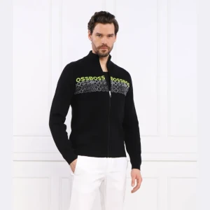 BOSS GREEN Sweter Zightek | Regular Fit | z dodatkiem wełny