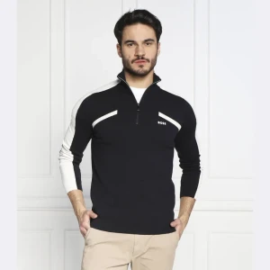 BOSS GREEN Sweter Zurock | Slim Fit | z dodatkiem wełny