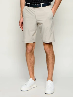 BOSS GREEN Szorty chino S_Commuter_10.5 | Slim Fit | easy iron beżowy
